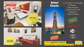 Family Hub Pratunam 3 FREE Airport pickup min 3nights and 4Adults stay
